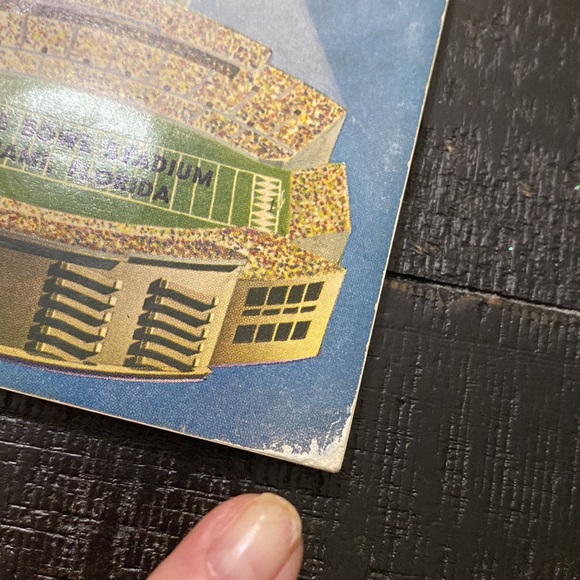 RARE 1955 Nebraska Vs. Duke Orange Bowl Football Program! - Picture 3 of 10